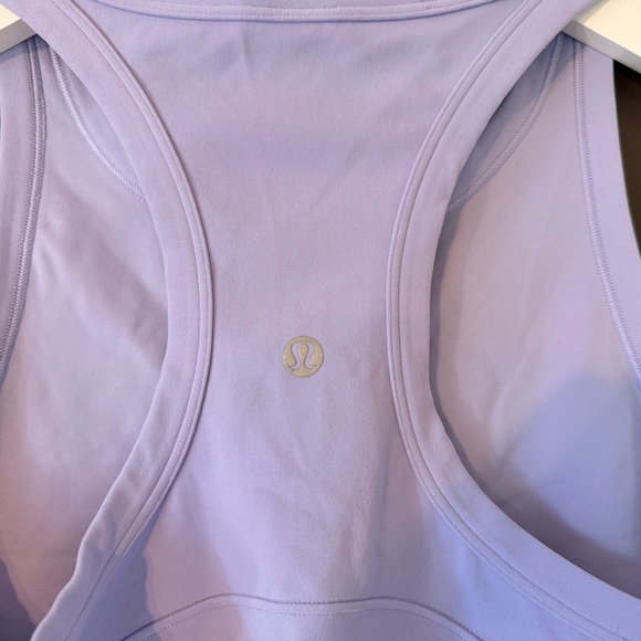 Lululemon Align Racerback Waist Length Tank Top Lavander Purple 8 Nulu - Picture 3 of 4